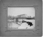 1894 Wagon Bridge over the Skykomish Rivier at Lewis Street