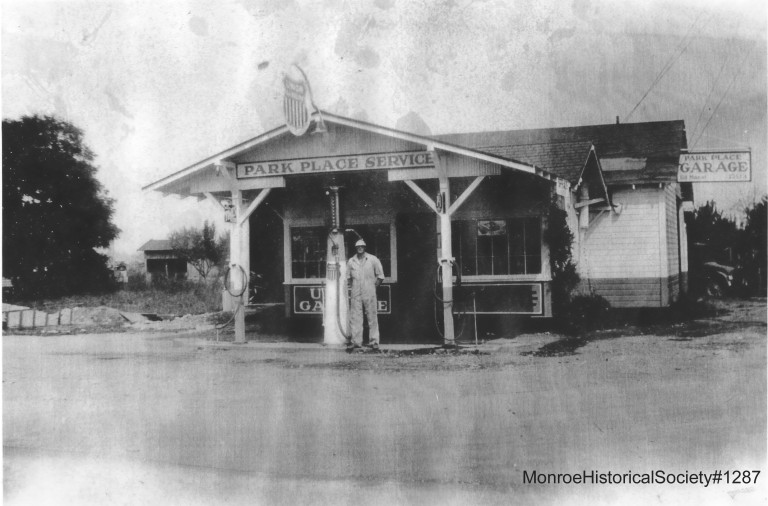 Service Station Beginnings Monroe Historical Society & Museum